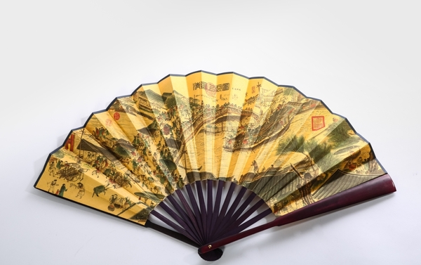 中国风传统扇子图片