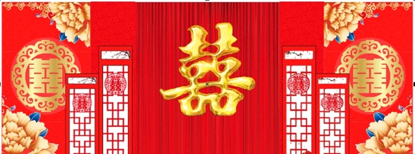 中式婚礼红色