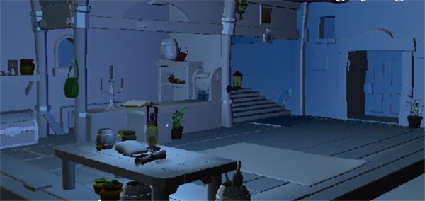 蓝光房间游戏模型