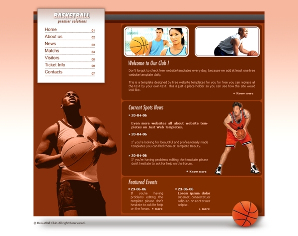 篮球网站图片
