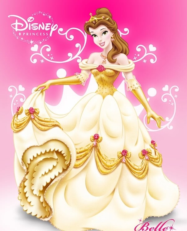 盛装贝儿公主2最新迪士尼海报图片
