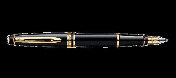 金色高档钢笔免抠png透明素材