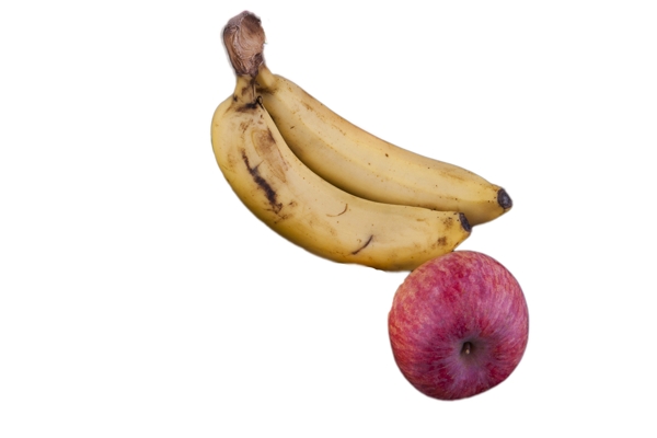 两个香蕉和一个苹果