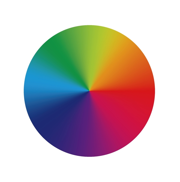 矢量色谱色环图图片