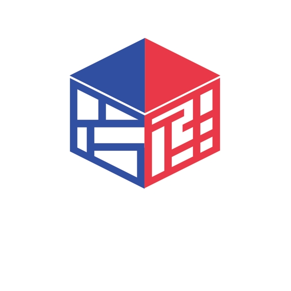 几何简约字体logo设计