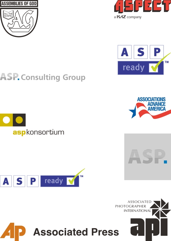 asp公司logo标志图片
