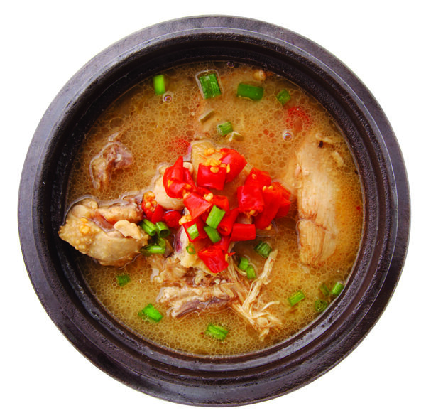 砂锅炖鸡汤图片