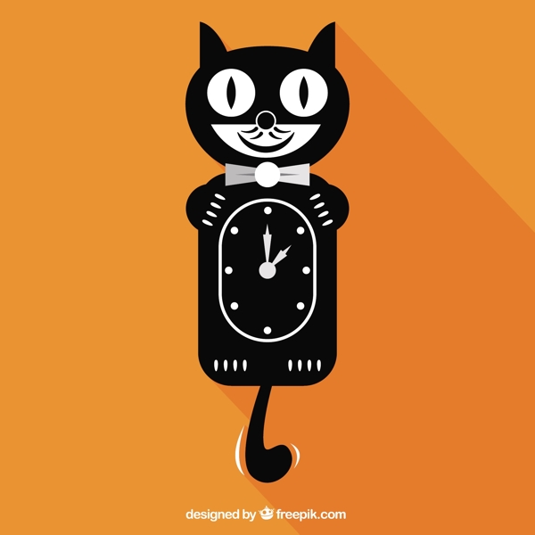 黑猫时钟