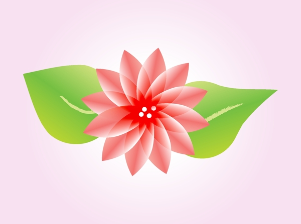 扁平化花卉花朵图案