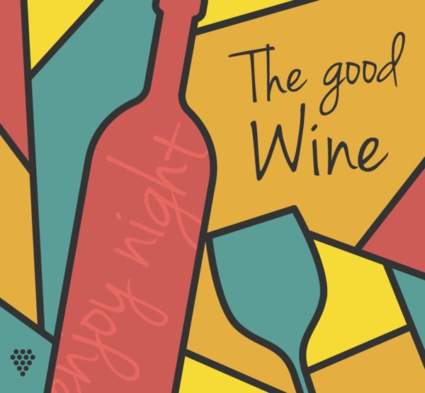 创意葡萄酒海报矢量素材