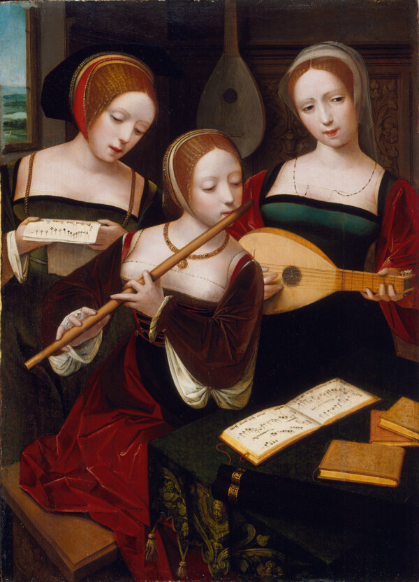 三个女乐师