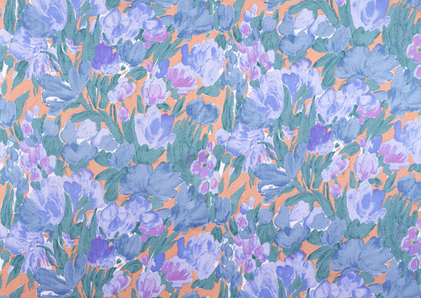 紫色花朵无缝壁纸图片