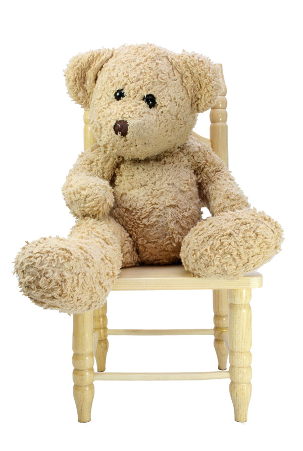 椅子上的泰迪熊