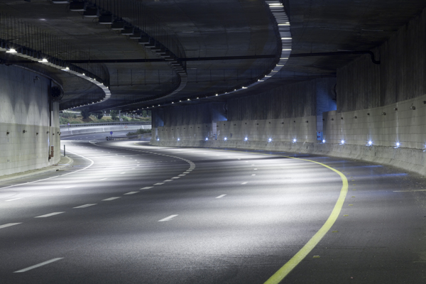 隧道路面风景