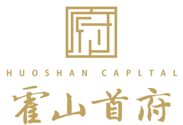 霍山首府背景标志logo图片