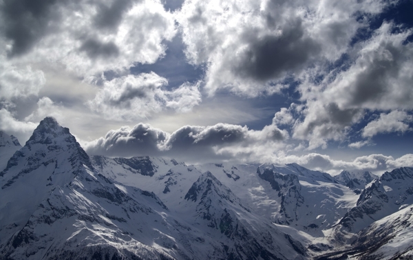 雪山图片