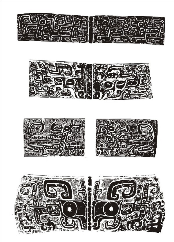 古代龙纹青铜器图片