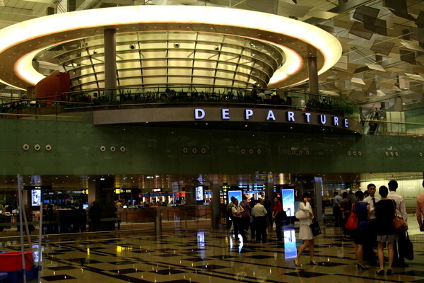 新加坡樟宜国际机场候机大厅图片