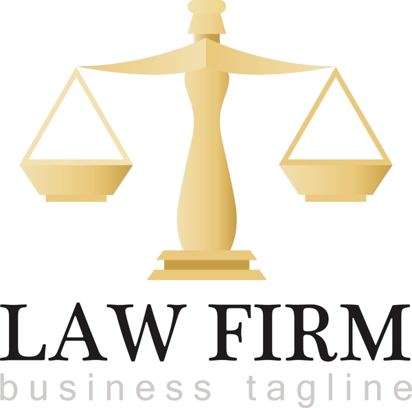 法律公司logo模板