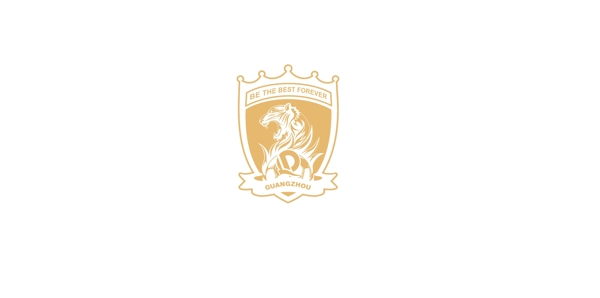 广州恒大队徽单金图片