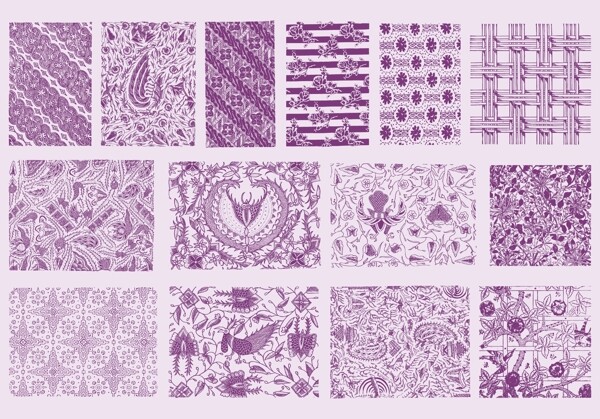 紫色的印花纹理