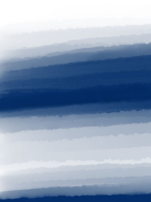 蓝色水彩线条简约背景