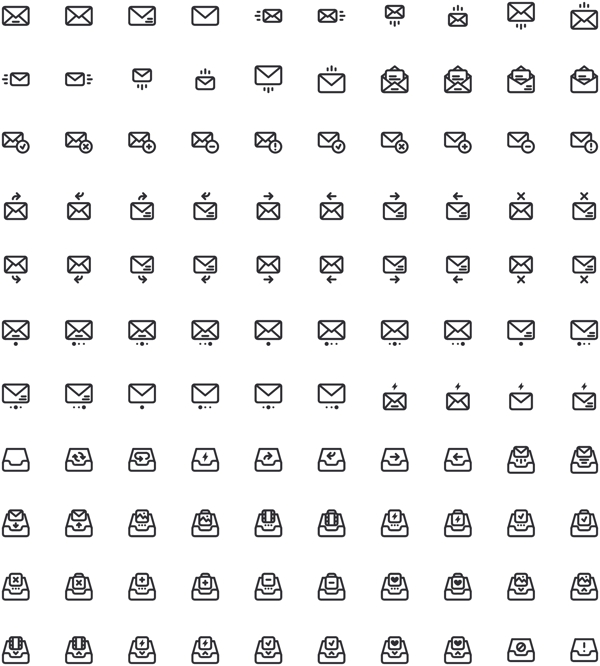 UI矢量图标制作元素