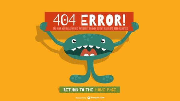 搞怪404页面