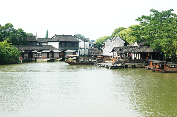 京杭运河码头图片