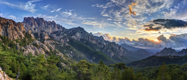 高山风景图片