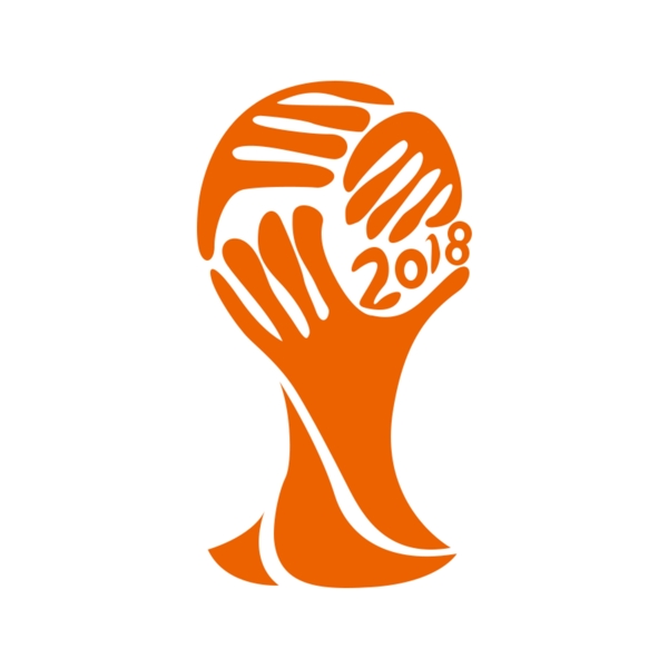 俄罗斯世界杯奖杯足球奖杯设计元素