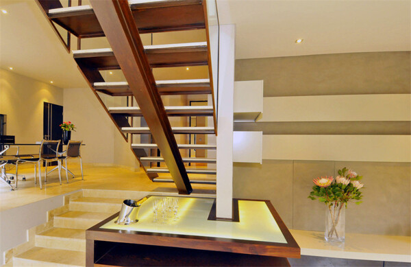现代创意室内楼梯设计图