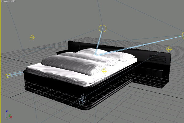 常见的床3d模型家具图片素材61