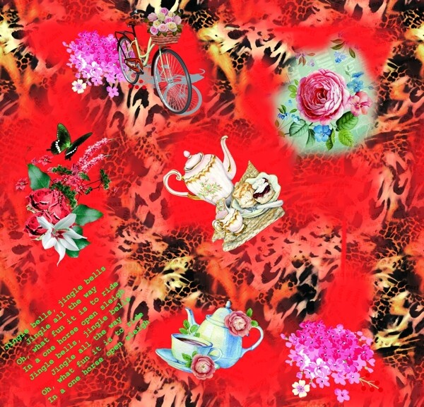 豹纹茶壶花图片