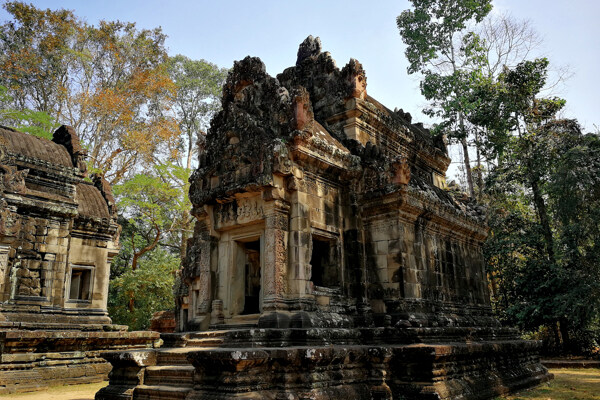 柬埔寨吴哥窟小圈