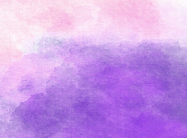 白紫色渐变水彩背景