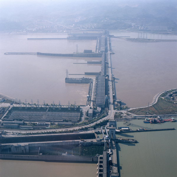 三峡大坝摄影图片