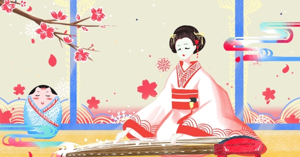日本传统浮世绘