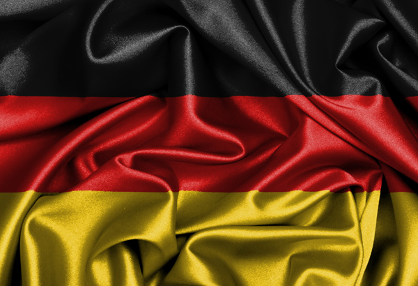 德国丝绸国旗图片