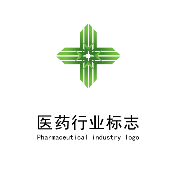 简约大气医药logo