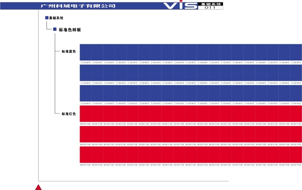 广州科域电子VI矢量CDR文件VI设计VI宝典