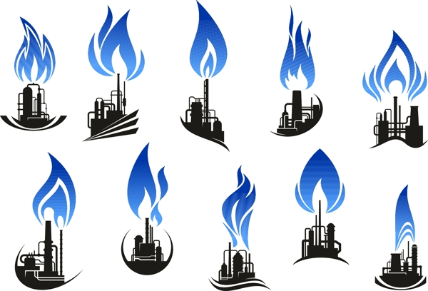 石油炼制标志图片