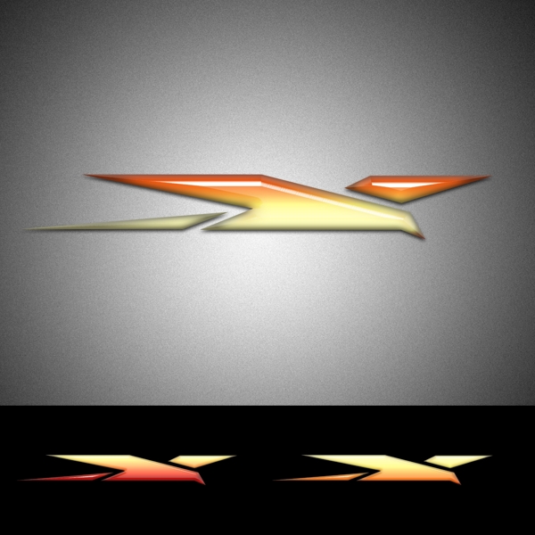 飞鸟水晶logo设计图片
