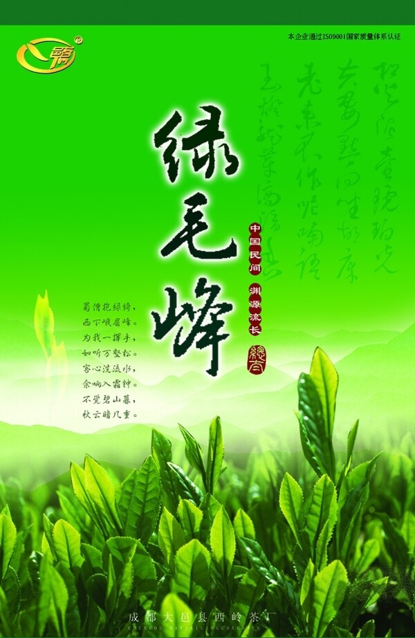 茶叶生态包装绿毛峰