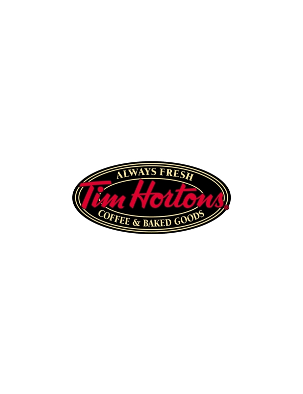 TimHortonslogo设计欣赏TimHortons咖啡馆LOGO下载标志设计欣赏