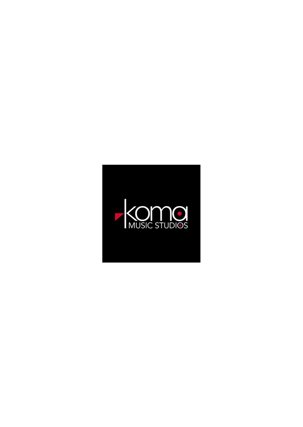 KomaMusicStudios1logo设计欣赏KomaMusicStudios1音乐LOGO下载标志设计欣赏