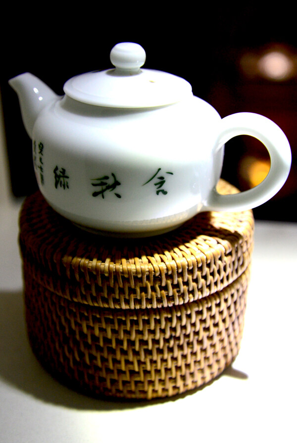 文艺茶壶图片