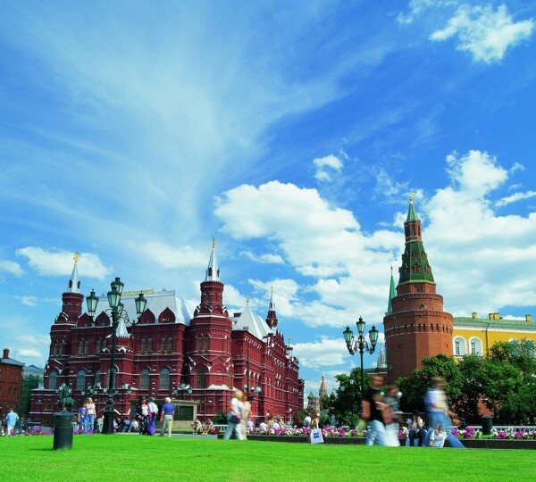 风景名胜建筑景观自然风景旅游印记莫斯科图片