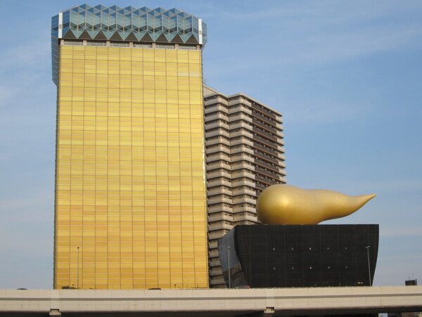 朝日啤酒公司大楼图片