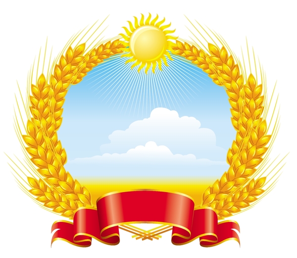 麦子国徽